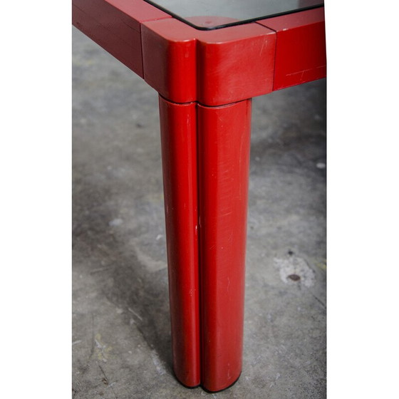 Image 1 of Vintage rode salontafel door Kho Liang le voor Artifort, 1970