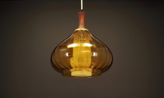 Image 1 of Glazen hanglamp, Deens ontwerp, 1970S, Productie: Denemarken