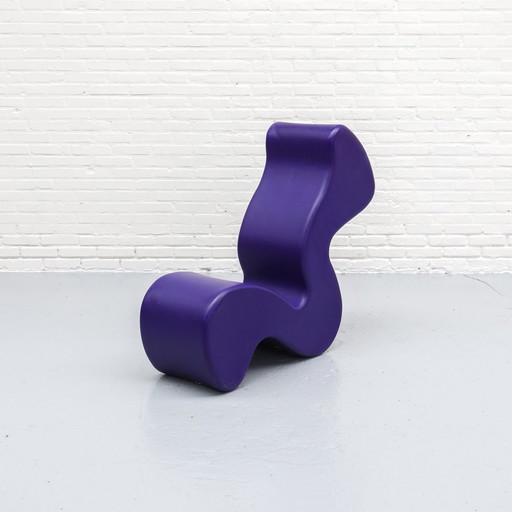 Paarse Phantom Chair Verner Panton