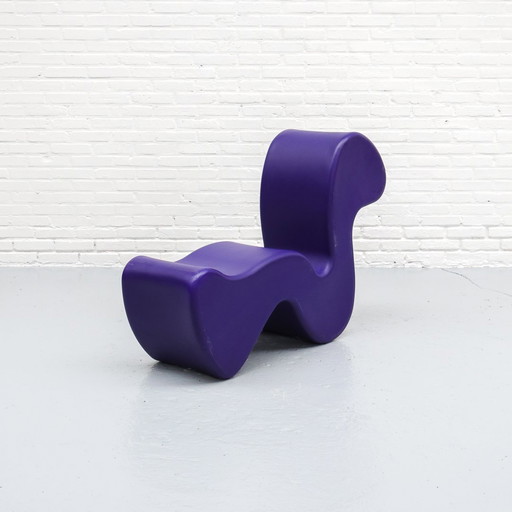 Paarse Phantom Chair Verner Panton