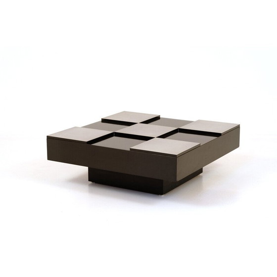 Image 1 of Vintage geruite salontafel, 1970