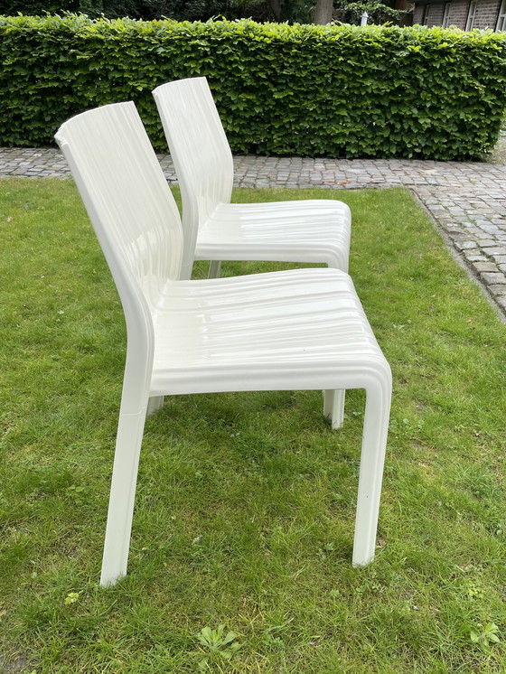 Image 1 of 2x Kartell Frilly stoel