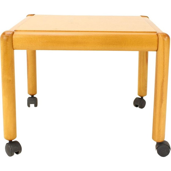 Image 1 of Vintage mobiele vergadertafel voor Ton, Tsjecho-Slowakije 1970