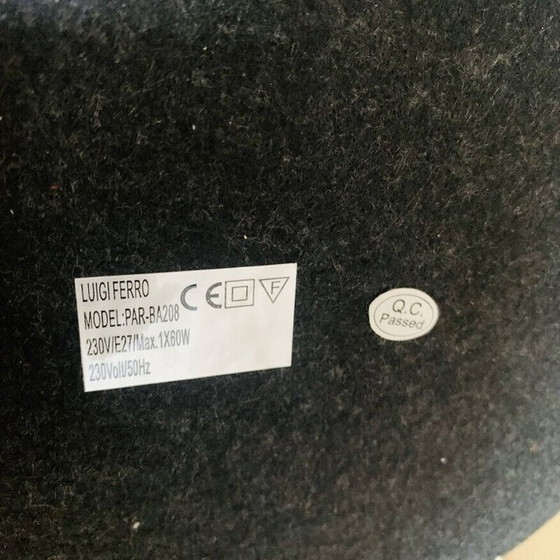 Image 1 of Vintage lamp in chroomstaal van Luigi Ferro