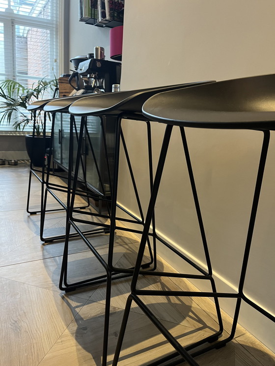 Image 1 of 4x Aas 38 Hay Hoge Stoelen/Bar Krukken