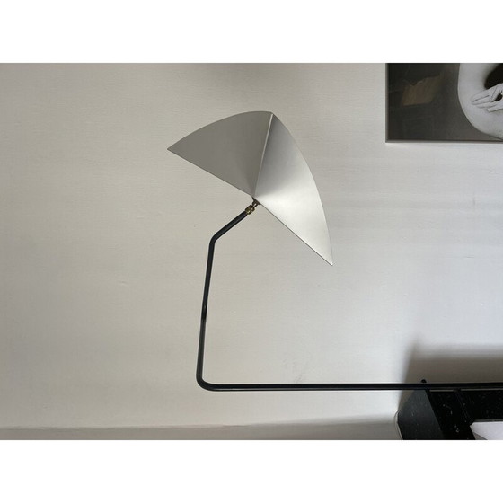 Image 1 of Vintage verstelbare aluminium vloerlamp, 1970