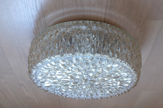 Image 1 of Grote plafondlamp Limburg A699 bubbelglas