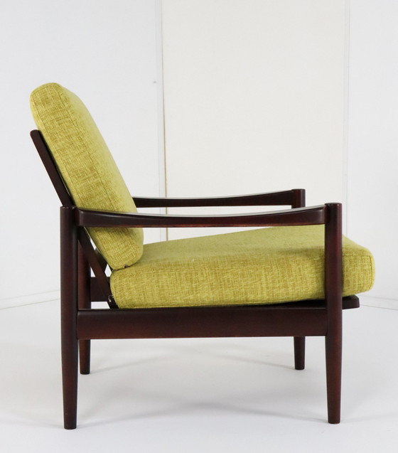 Image 1 of Vintage Fauteuil Easy Chair 'Kaufbeuren' New Upholstery