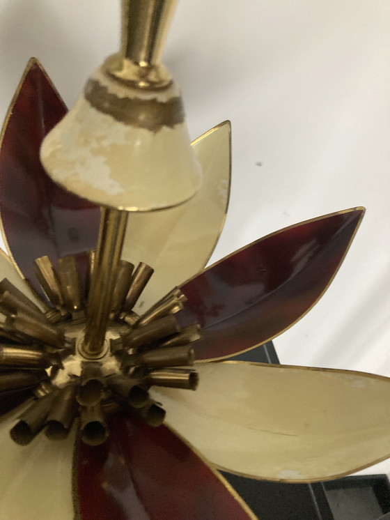 Image 1 of Art Deco Lotusbloem Sigarettendispenser