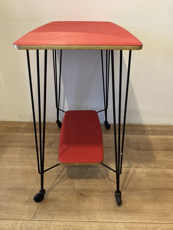 Image 1 of Vintage Jaren 50 Trolley.