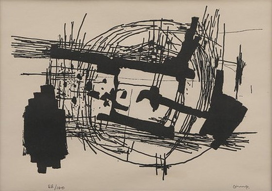 Image 1 of Bengt Orup - figuratieve litho