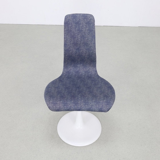 Image 1 of 6X Vintage Eetkamerstoel Tulpvoet 1970, Space Age