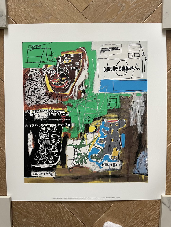 Image 1 of Jean Michel Basquiat (1960-1988), Sienna, 1984, Licentieboek Artestar New York, Copyright nalatenschap Jean Michel Basquiat