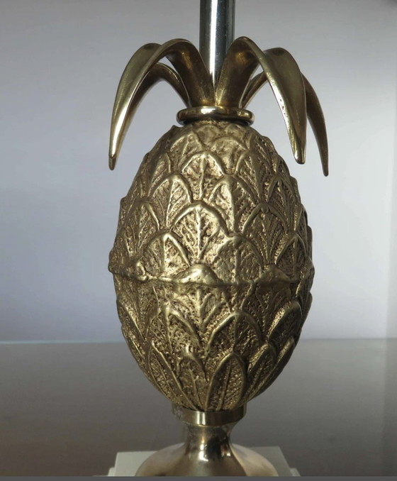 Image 1 of Lamp "Ananas" In Messing 1970