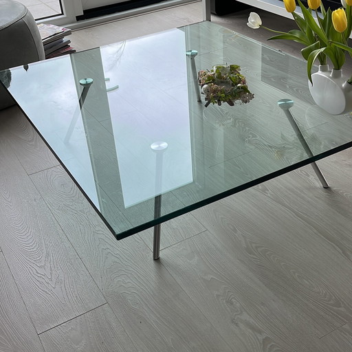 Design glazen salontafel