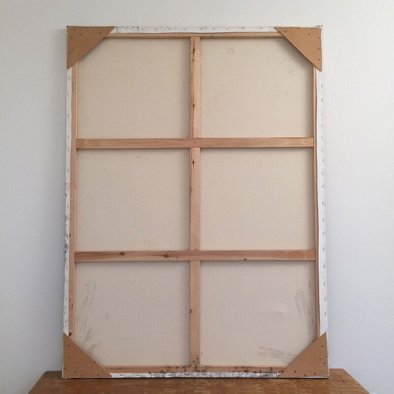 Image 1 of Vintage schilderij "De kroonluchter" door Tibor Cervenak, Verenigd Koninkrijk 2000