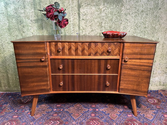 Image 1 of Mid century retro vintage Uniflex dressoir 1960