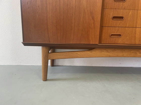 Image 1 of Deense highboard teak en eiken