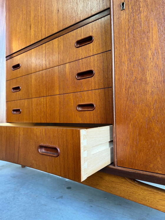 Image 1 of Deense highboard teak en eiken