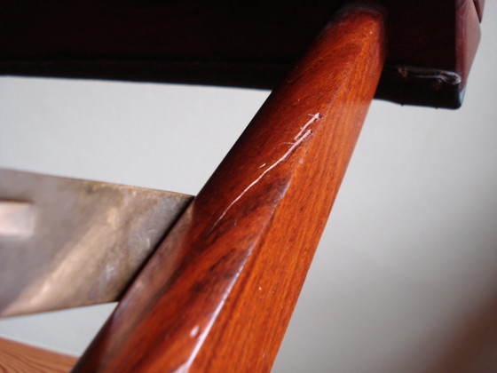 Image 1 of Vintage rozenhouten stoel van M. Hayat & Bros