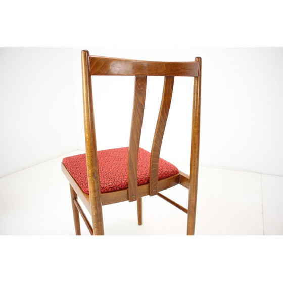 Image 1 of Set van 4 vintage eetkamerstoelen, Tsjecho-Slowakije 1970
