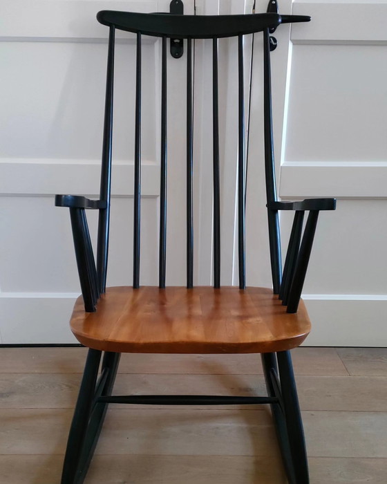Image 1 of Vintage Schommelstoel Stoel Fauteuil Ilmari Tapiovaara