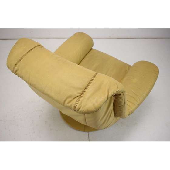 Image 1 of Vintage leren draaifauteuil, Duitsland