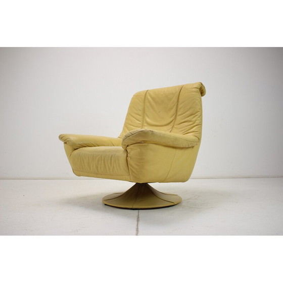 Image 1 of Vintage leren draaifauteuil, Duitsland