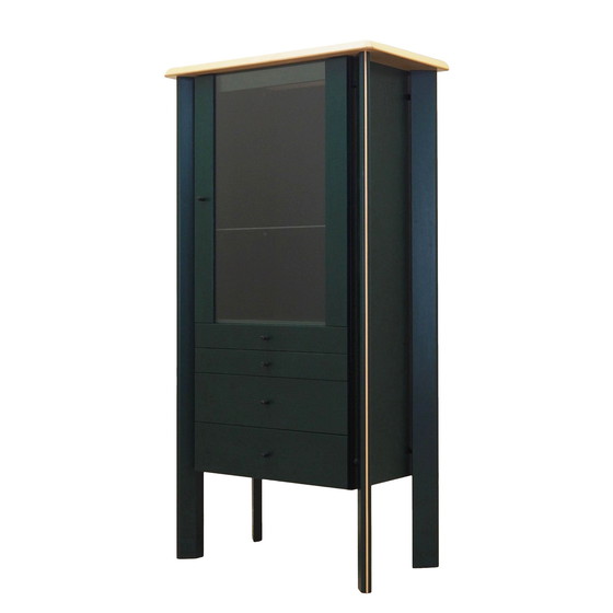 Image 1 of Eikenhouten vitrine, Deens ontwerp, 1980S, Productie: Denemarken