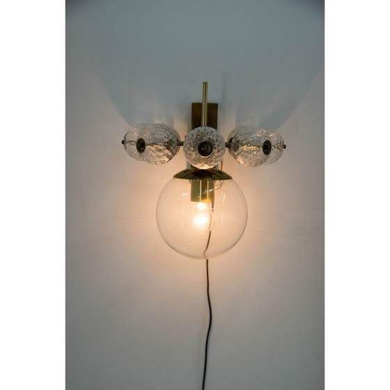 Image 1 of Vintage wandlamp van Jaroslav Bejvl voor Kamenicky Senov, jaren 1980