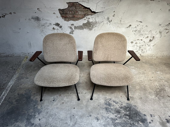 Image 1 of 2x Gijs Van Der Sluis Vintage Lounge Chair