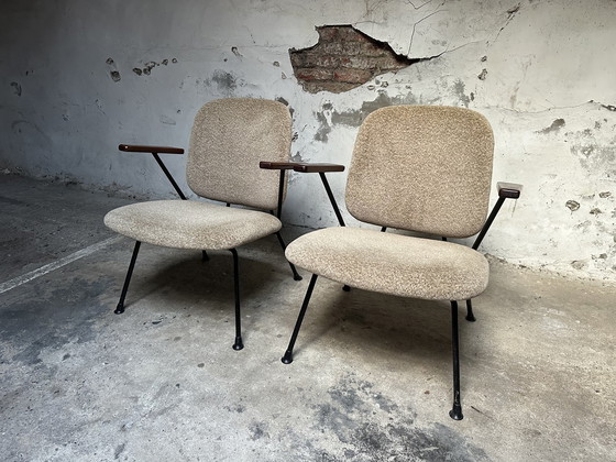 Image 1 of 2x Gijs Van Der Sluis Vintage Lounge Chair