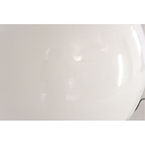 Image 1 of Vintage tafellamp met zwarte houten voet 1970