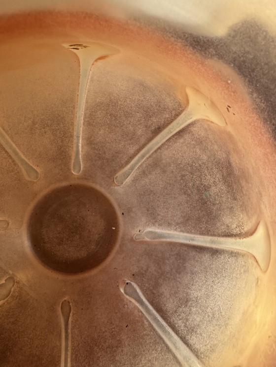 Image 1 of Antieke Murano Scavo glazen vaas