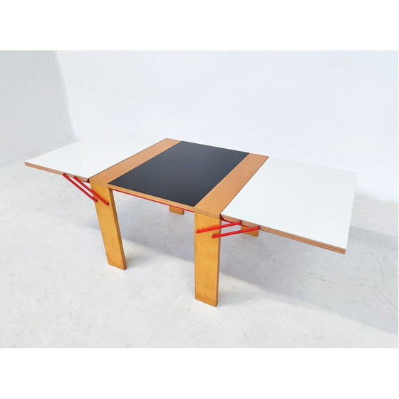 Image 1 of Mid Century "Achab" klaptafel door Laura de Lorenzo en Stefano Stefani, Italië jaren 1980