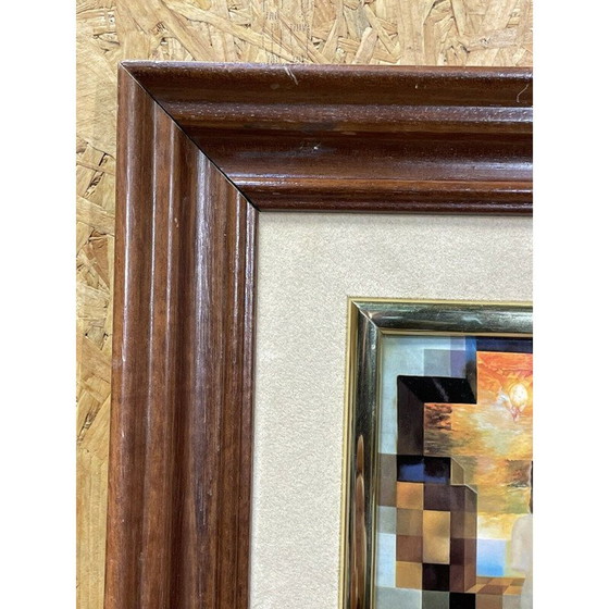 Image 1 of Vintage schilderij Lincolin van Salvador Dali