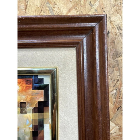 Image 1 of Vintage schilderij Lincolin van Salvador Dali