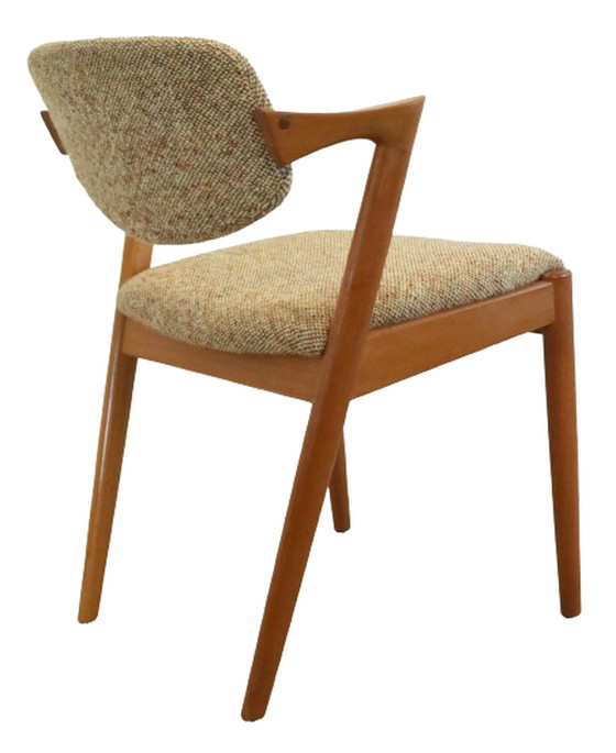 Image 1 of Kai Kristiansen model 42 stoelen eetkamerstoelen 'Fejo' vintage