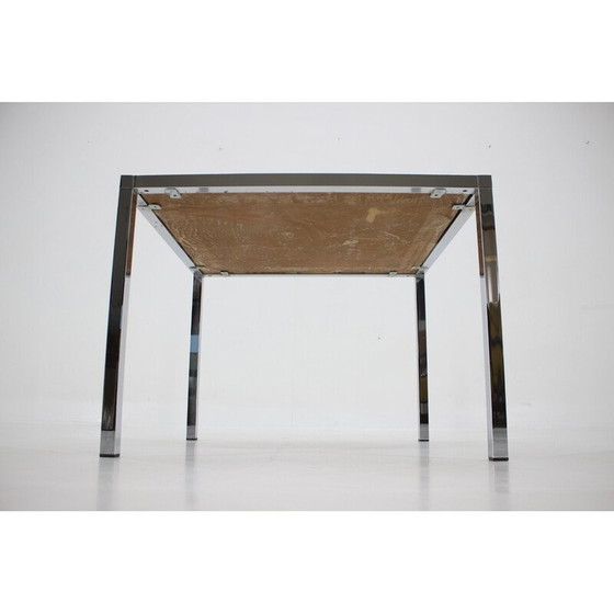 Image 1 of Vintage salontafel van chroom en hars, Duitsland 1980