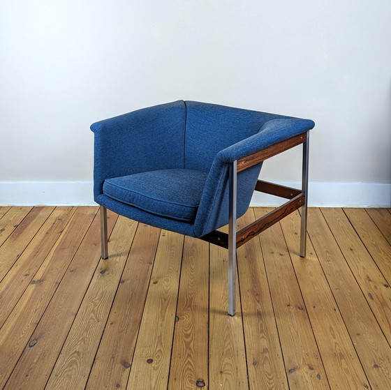 Image 1 of 2x Artifort model 040 loungestoelen door Geoffrey Harcourt