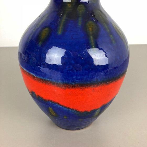 Image 1 of Vintage vaas van vet lavagres door Heinz Siery voor Carstens Tönnieshof, Duitsland 1970