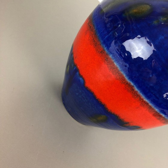 Image 1 of Vintage vaas van vet lavagres door Heinz Siery voor Carstens Tönnieshof, Duitsland 1970