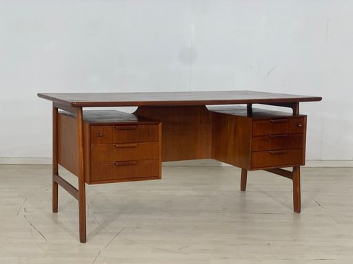 Gunni omann teak bureau vintage