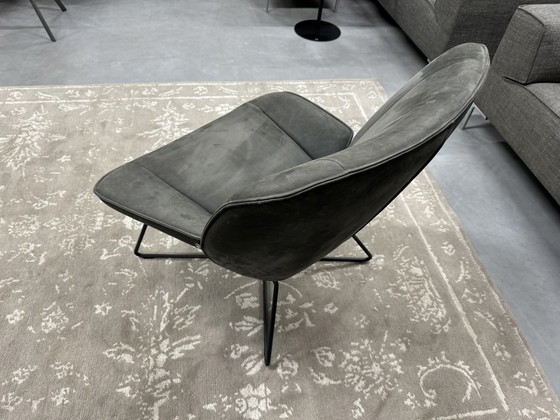 Image 1 of Rolf Benz 383 Fauteuil aniline leer zwart