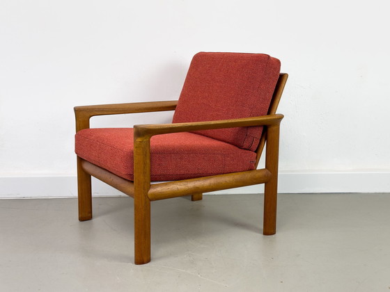 Image 1 of Loungestoel in teak van Sven Ellekaer voor Komfort, 1960S