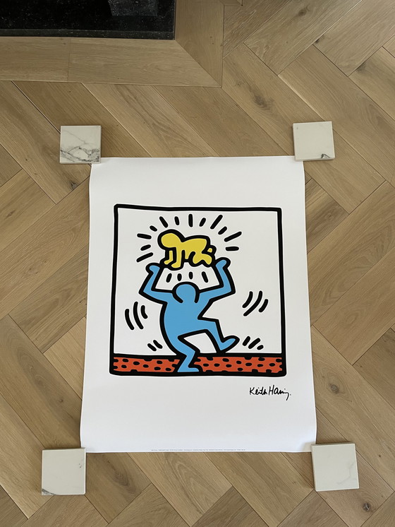 Image 1 of Keith Haring gecompenseerd