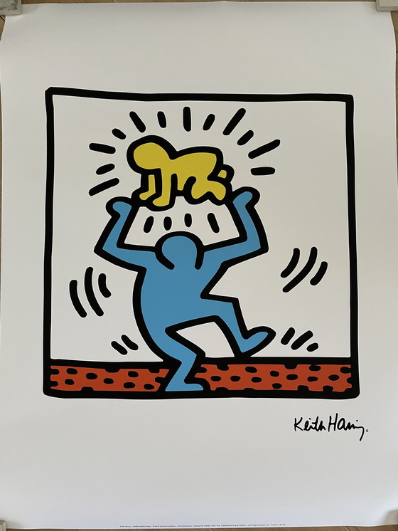 Image 1 of Keith Haring gecompenseerd