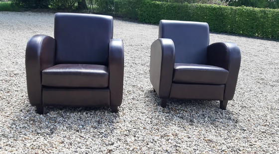Image 1 of 2x Art Deco fauteuil