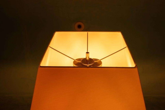 Image 1 of Vintage XL tafellamp jaren 70, minimalistische Hotel chic tafellamp
