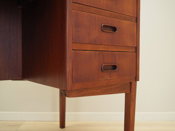 Image 1 of Teakhouten bureau, Deens ontwerp, 1970S, Productie: Denemarken